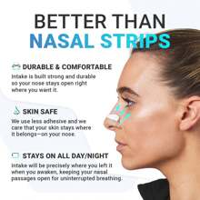 Disorder Nasal Strips - Boost Oxygen Intake, Improve Sleep Quality Solution- Sweat Resistant, Skin Safe Nasal Strips - Extra Strength Snore Stopper - (30+5pcs/Set - White - View 2