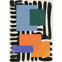 1 tấm áp phích và bản in trừu tượng đầy màu sắc của Mark Rothko, in trên vải, tranh treo tường, dùng cho phòng khách, phòng học, trang trí nhà không có khung - Nhiều màu - Xem 26