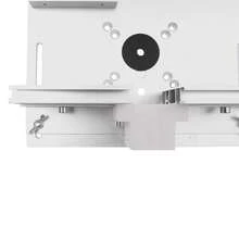 YUNRUX Router Table Insert Plate Wood Working Benches Aluminum Miter Saw Fence Silver - Silver - View 10