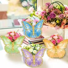 12pcs Butterfly Centerpieces Butterfly Floral Boxes Party Favor Boxes Butterfly Table Decorations For Shower Bridal Shower Wedding Birthday Tea Party