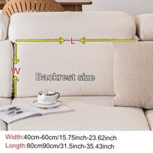 1PC Four Seasons Waterproof Elastic Sofa Cover, Style Non-Slip Sofa Cover, Suitable For L-Shaped Sofa And 1234 Sofa Room Decoration Full Package Dust Cover Couch Cover Sofa Covers Living Room Decor - Multicolor - View 29