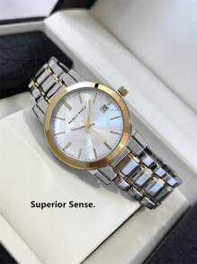 Pablo Raez 1 件女士手表 18K 金夏季配饰珠宝女士手表奢华正装手表不锈钢手链 IPG 金色 IPS 银色表壳优雅全新设计复古石英表 - 均碼 - 查看 9