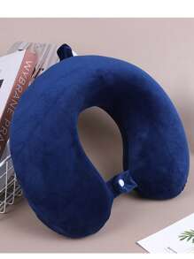 Cuscino da collo a forma di U in memory foam, caldo e confortevole, supporto per il collo, portatile per studenti, adulti, aereo, ufficio, auto