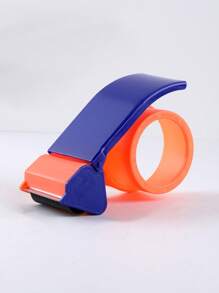 1 件符合人体工程学的包装胶带分配器，无需电源，非常适合车间、承包商和家庭使用，包装密封刀仓库工具