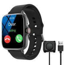 SIMSONLAB 智能手表，支持无线通话/拨号、多应用提醒、男女通用、运动手表功能、可自定义壁纸，兼容 iOS/Android 系统 - 彩色 - 查看 8