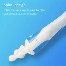 16pcs Spiral Ear Wax Removal Tool Set - Efficient Ear Cleaner Kit With Q-Grips Earwax Remover, Gentle And  Design, Suitable For Adults, Includes Multiple Replacement Tips For Easy Cleaning - Nhiều màu - Xem 4