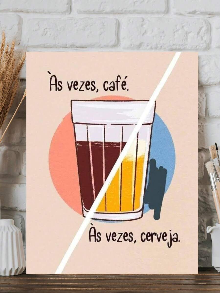 Decorative Plaque/Frame Living Room Bedroom Brazil Café Brasilidade Collection - Hình ảnh 3 - Xem 1