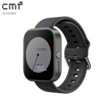 CMF By Nothing Watch Pro Dark Grey, Smartwatch With Wireless Call, 1.96" AMOLED, Built-In Multi-System GPS, All-Round Health Monitor, IP68 Waterproof, Fitness Tracker 100 Sport Modes For IOS Android, Elevated Design, Smartwatch For Men Women - Dark Gray - View 3