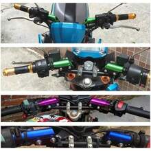 Manillar Deportivo Universal De Metal Posición De Moto 1 Pieza - Dorado - Ver 6