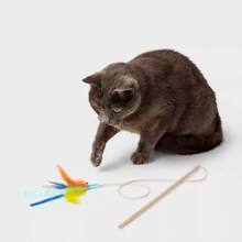 15.6" Feather Wand Cat Toy - Boots & Barkley™ - 1 - View 2