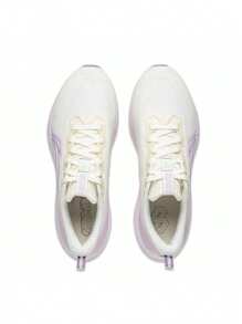 LI-NING RED HARE 8 Women's Support And Stability Racing Training Running Shoes Basic Racing Running Shoes Authentic Official Store ARPV014 ARPV004 - Beige/purple Pink - View 4