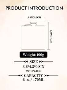 Customized 6oz Black Flask, Engraved Flask, Gift For Him, Engraved Men Gift, Groomsmen Gifts, Gift For Groom, Best Dad Gift, Wedding Party Favors - Black - View 6