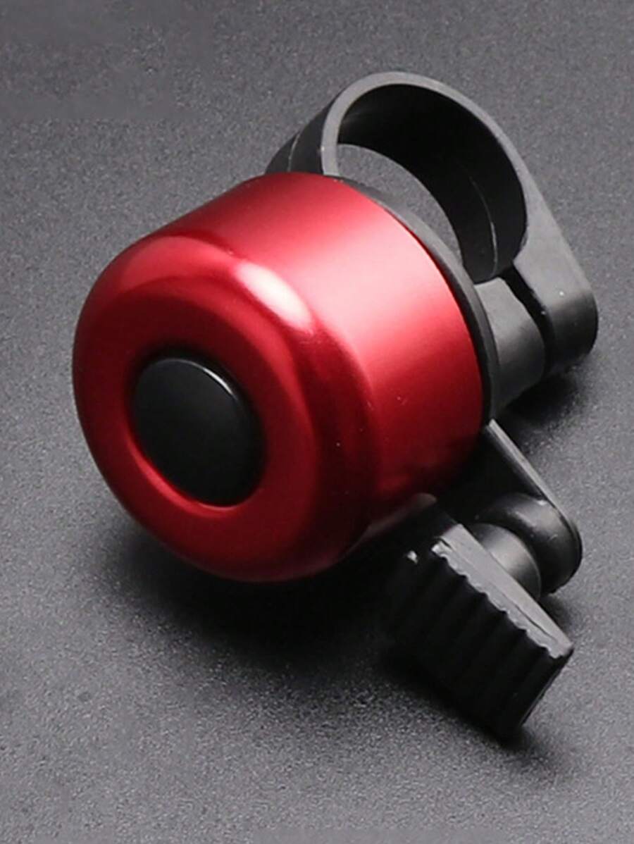 A Mini Bicycle Bell For The Thumb, Suitable For Mountain Bikes And Folding Bikes. It's An Essential Piece Of Equipment For Bicycles. - Red - View 1