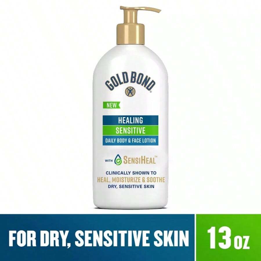 Gold Bond Healing Sensitive Body And Face Lotion - 13oz - 1 - View 1