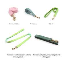 Fashion Corduroy Chenille Metal Clasp Dog Leash, Dog Walking Leash, Pet Accessories (Slight Color Difference Due To Fabric Batch, Sent Randomly)