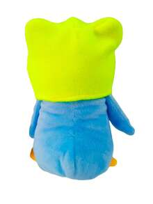Peluches de pingüinos grises con diferentes trajes muñecos creativos y decorativos juguetes infantiles suaves colección animalitos acuáticos accesorios para regalo - Azul Marino - Ver 3