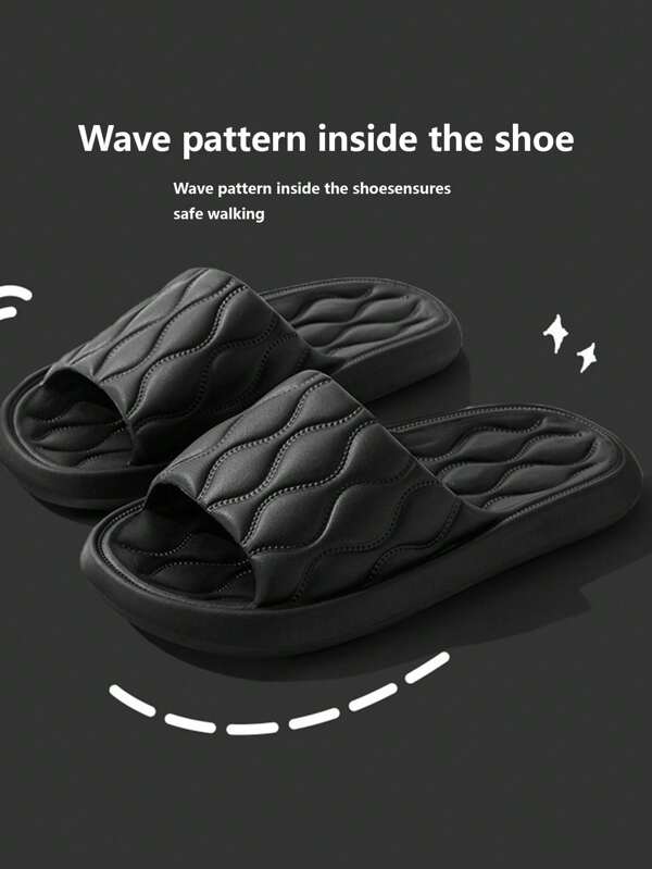 1pc Women's Non-Slip Indoor/Outdoor Slippers, Home Shower Bathroom Slippers