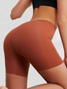 FLARIXA 1 Stück nahtlose Shapewear Slip Shorts mit hoher Taille, Bauchkontrolle Unterhose