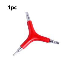 1pc Y-Shaped Stainless Steel 4mm/5mm/6mm Bike Wrench Lightweight And Portable Internal Hexagonal Socket Wrench With Soft Rubber Handle Multi-Functional Bicycle Repair Tools For Mountain Bike Road Bike - Multicolor - View 8