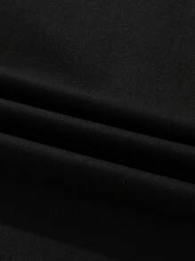 Men's Spring And Summer Sports, Running, Fitness, Outdoor, Casual Daily Wear Color-Blocked Patchwork Short-Sleeve Black T-Shirt - Black - View 10