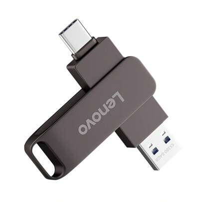 Lenovo USB 3.2 Flash Drive 32G/64G/128G/256G High Speed Transfer Metal Pendrive Memory Card Pendrive Flash Disk Memoria Waterproof Stick