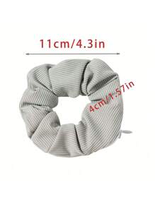 Scrunchies con cremallera, funda de almacenamiento de diadema multifuncional - Scrunchie con bolsillo con cremallera oculta - Anillo de pelo de unicolor minimalista con espacio de almacenamiento secreto para objetos pequeños, accesorio de pelo versátil para adolescentes y adultos, banda elástica de tela