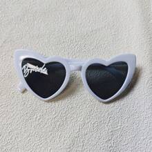 2pcs/Set Wedding Decorations Bride/Groom Black And White Party Glasses Set Bride To Be Wedding Engagement Honeymoon Travel Wife Gift Outdoor Wedding Bachelorette Party Bridal Shower
