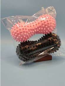 深层组织按摩滚轮套装 - 手动全身按摩器，适用于触发点疗法、肌筋膜放松、足底筋膜炎缓解 - 耐用塑料材质 - 家用 - 无需电池 - 彩色 - 查看 29