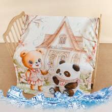 Edredón infantil ligero de poliéster, suave y amigable con la piel, adecuado para dormitorio, sala de estar, oficina, aire acondicionado - Multicolor - Ver 14