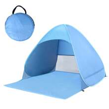 Tienda de playa de apertura automática, toldo portátil, cabina protectora del sol, adecuada para adultos, actividades al aire libre, camping, pesca, senderismo en parque, picnic