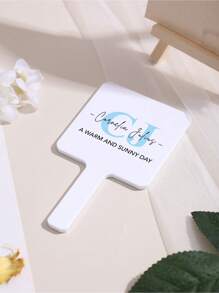 Personalised Customized Name Handheld Mirror (Small), Vanity Mirror, Makeup Mirror, Mirror, Lash Tech Mirror, Beauty Mirror