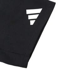 Adidas 2025 Men's M FI 3BAR SHO Knit Shorts JD4900 - Dark Grey - View 4