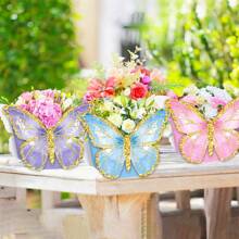 12pcs Butterfly Centerpieces Butterfly Floral Boxes Party Favor Boxes Butterfly Table Decorations For Shower Bridal Shower Wedding Birthday Tea Party