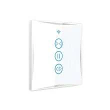 enterbon WiFi 卷帘开关，兼容 Alexa/Home 的智能百叶窗开关，WiFi 窗帘开关，通过远程 APP 控制，可调节开启，定时器