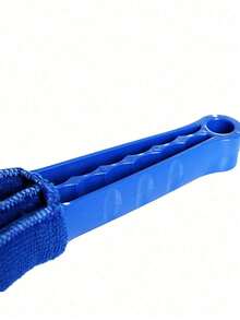 1 Spazzola per la pulizia della fessura della tenda della canna fumaria del condizionatore d'aria, può essere pulita e rimovibile, spazzola di pulizia multifunzionale a doppio strato, rimozione efficiente della polvere e disinfezione, risparmio di tempo e fatica, assistente per la pulizia - Multicolore - Visualizzare 9