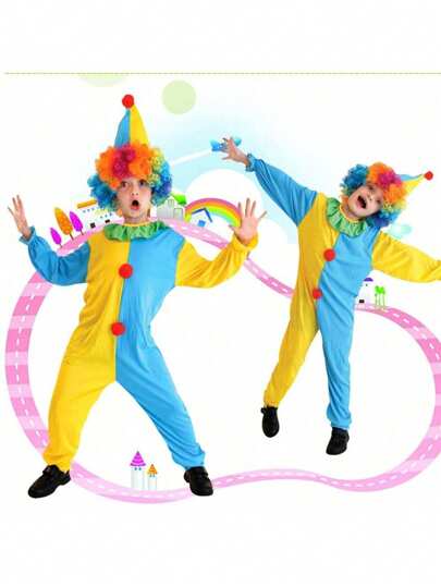 كن حذرًا! مجموعة دمى المهرج المرحة، أنشئ أبرز الإطلالات الخاصة بعيد الهالوين!