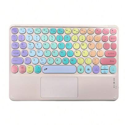 Teclado inalámbrico Bluetooth teclado táctil recargable teclado para mini teclado Android Ios Windows