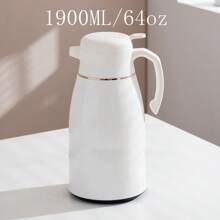 1个1000/1300/1600/1900ML大容量保温热水瓶，宿舍茶壶，高品质玻璃咖啡壶返校 - 彩色 - 查看 12
