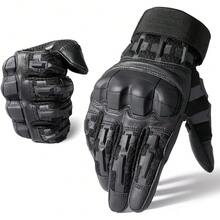 Rubber Guard Tactical Gloves Men Touchscreen Airsoft Motorcycle Hunting Outdoor - màu xanh lá - Xem 10