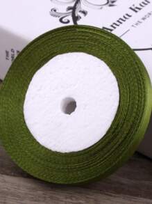 1 Roll 1cm X 25yd Satin Ribbon Hairbands DIY Craft Gift Wrapping Cake Decoration Strings - Multicolor - View 33