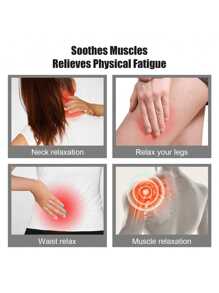 2Pcs/Set Wireless Remote Control Ems Muscle Trainer And Massager, Full Body Relaxation, Muscle Training, Great Gift For Festival And Birthday - Black - View 4