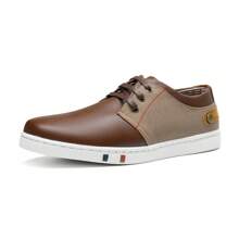 Men's Fashion Sneakers Flexible And Soft - 咖啡棕 - 查看 5