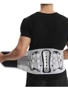 Atmungsaktiver Hüftunterstützungsgürtel, breiter Riemen aus dünnem Material, feste Kompression für Fitnessstudio und Büro