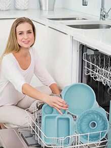 4 peças/Conjunto 4 Estilos Conjunto de Formas de Silicone para Assar Bolos, Formas de Bolo de Silicone Antiadesivas e Resistentes ao Calor Adequadas para Vários Fornos, Formas de Assar Essenciais para Cozinha de Restaurante, Jogo de Formas de Silicone para Assar Bolos, Resistente ao Calor, Assadeira, Bolo, Frigideira, Torrada, Forma, Cozinha de Assar, Muffin