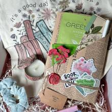 Bookish Gift Box - A Blind Date With A Book & Self Care Goodies Book Lover