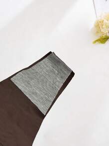 5 件女式低腰豹纹纯色无缝水钻装饰性感、舒适、优雅、成熟、迷人的女士丁字裤，法式风格