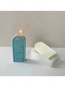 DIY Handmade Fragrance Plaster Multifunctional Silicone Mold "The Gate Of Happiness" - White - View 3