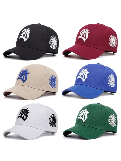 1 قطعة قبعة سائق الشاحنة مطرزة بحروف قوطية للجنسين، قبعة بيسبول هيب هوب للجنسين قابلة للتعديل، مناسبة للخارج، السفر، حفلة الشاطئ، ملابس غير رسمية، مصنوعة من البوليستر، مناسبة للربيع والصيف والخريف والشتاء | اللون: أسود