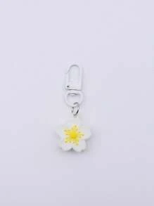 Portachiavi carino a forma di fiore, adatto per donne e ragazze, può essere utilizzato come decorazione per borse o zaini