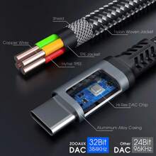 2-In-1 OTG Dual USB-C Port Fast Charging Adapter, Type-C Headphone Adapter Audio Converter Compatible With IPhone 15/16, - Multicolor - View 6